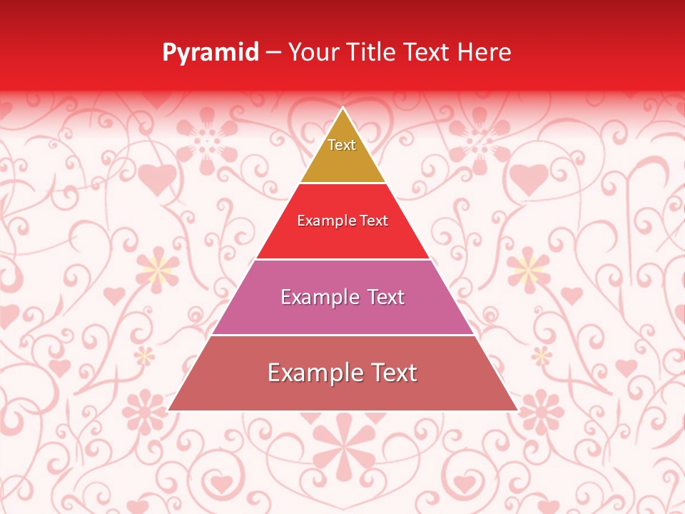 Silhouette Folkart Leaf PowerPoint Template