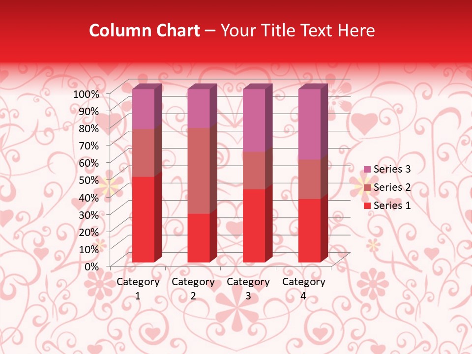 Silhouette Folkart Leaf PowerPoint Template