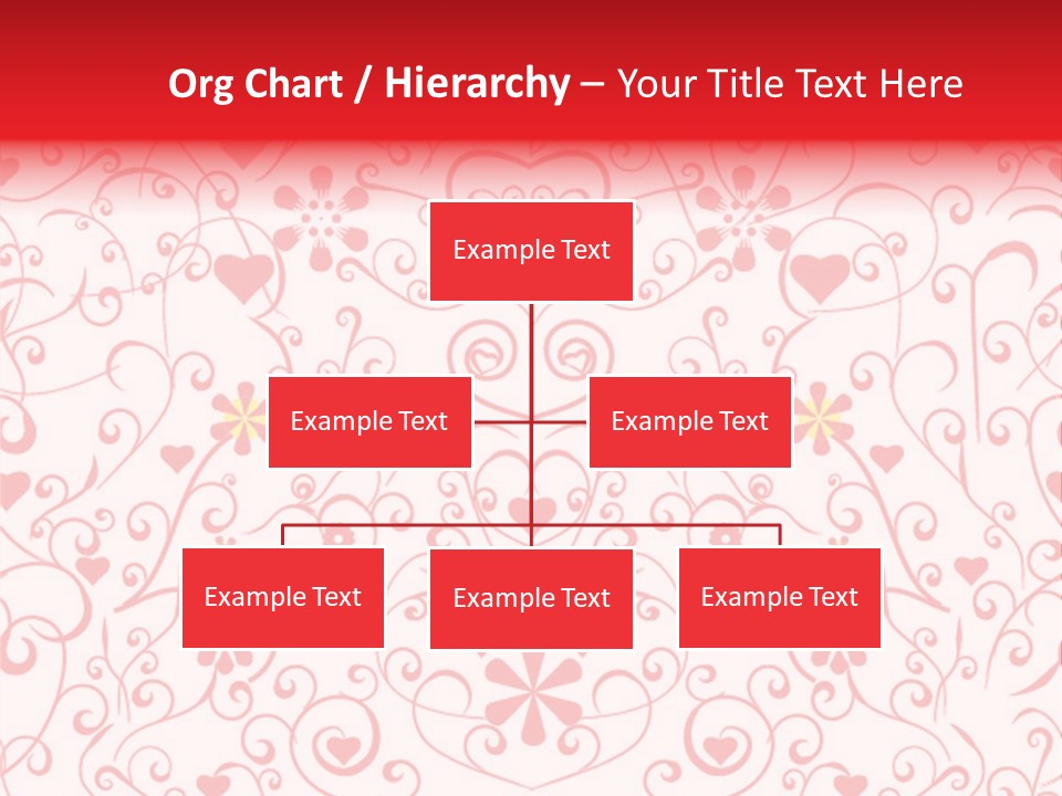 Silhouette Folkart Leaf PowerPoint Template