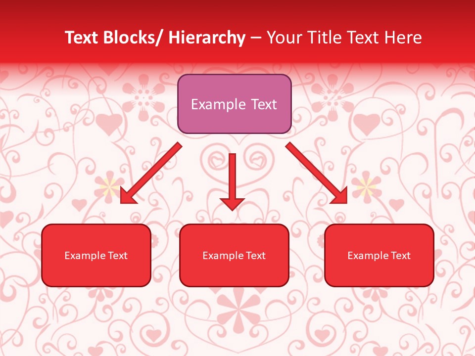 Silhouette Folkart Leaf PowerPoint Template