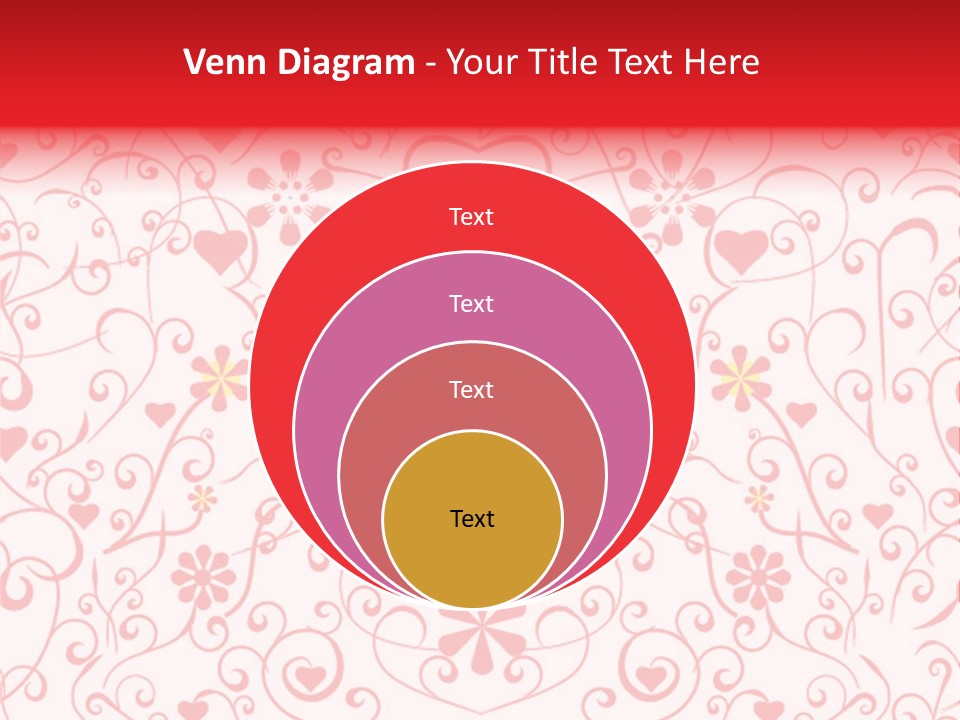 Silhouette Folkart Leaf PowerPoint Template