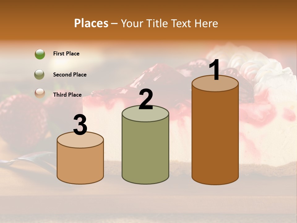 Slice Sweet Cheese PowerPoint Template