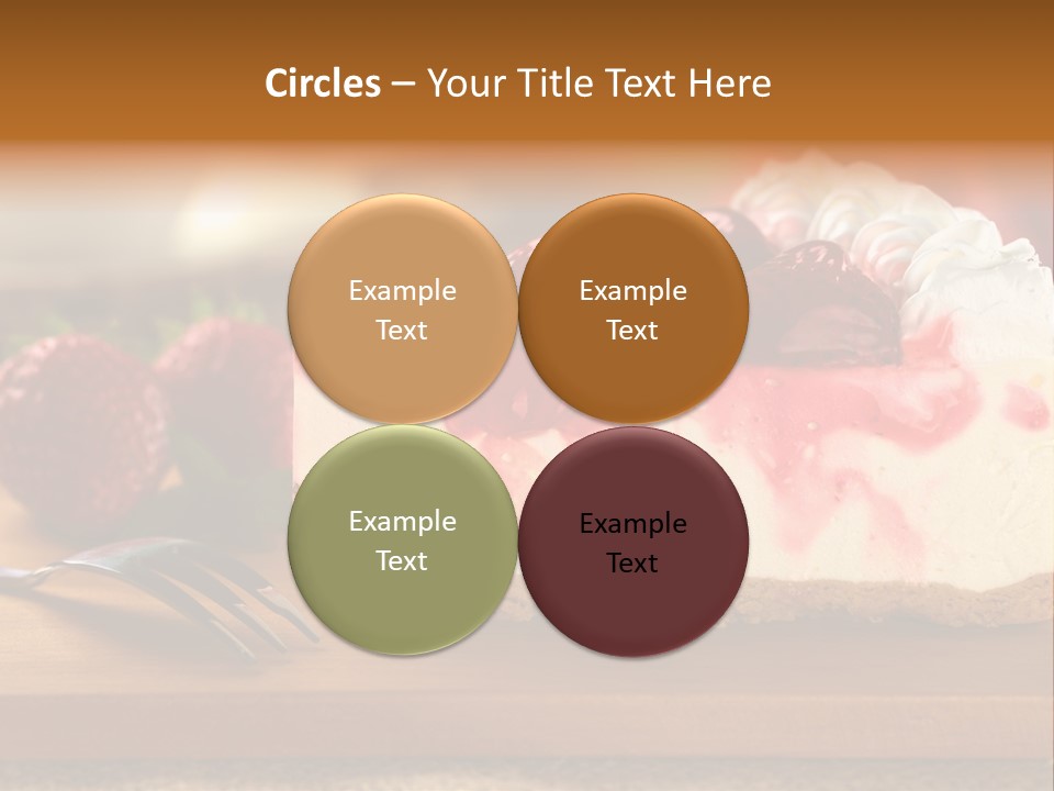 Slice Sweet Cheese PowerPoint Template