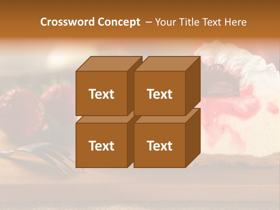 Slice Sweet Cheese PowerPoint Template