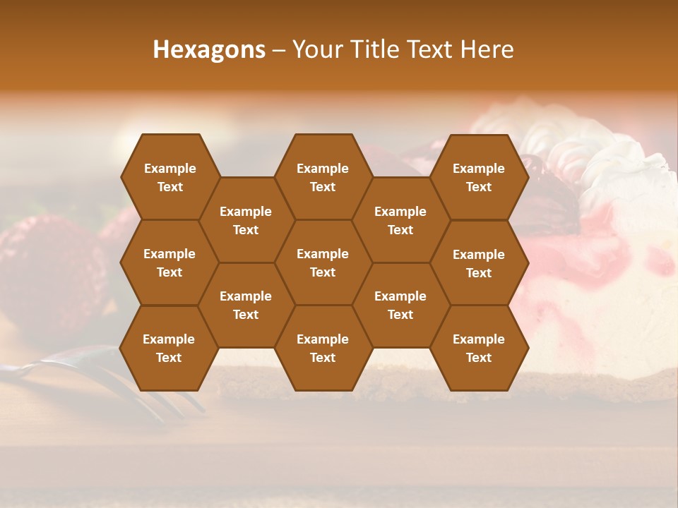 Slice Sweet Cheese PowerPoint Template