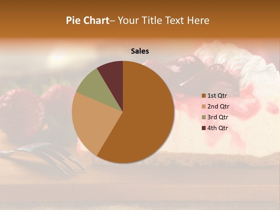 Slice Sweet Cheese PowerPoint Template