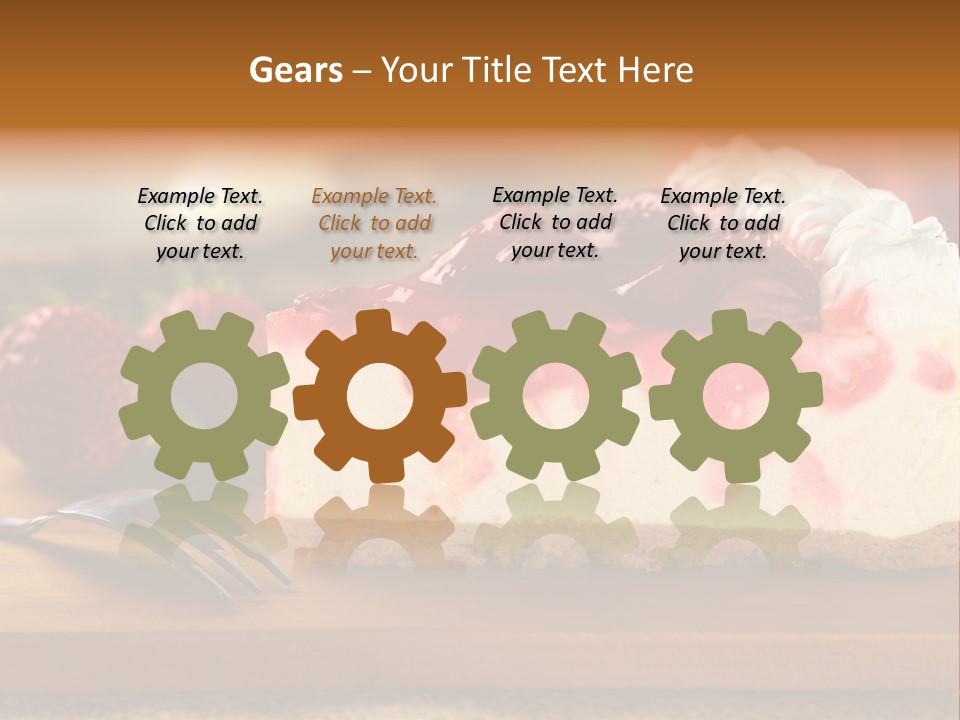 Slice Sweet Cheese PowerPoint Template