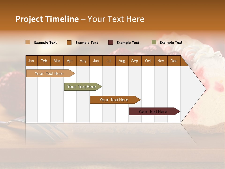 Slice Sweet Cheese PowerPoint Template