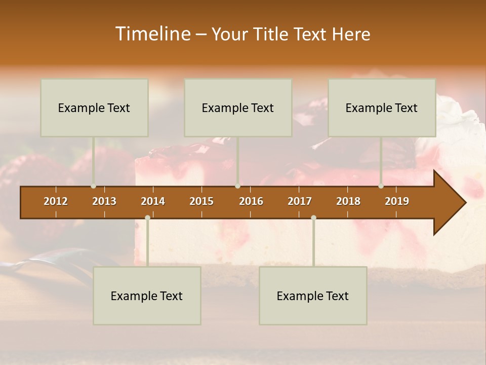 Slice Sweet Cheese PowerPoint Template