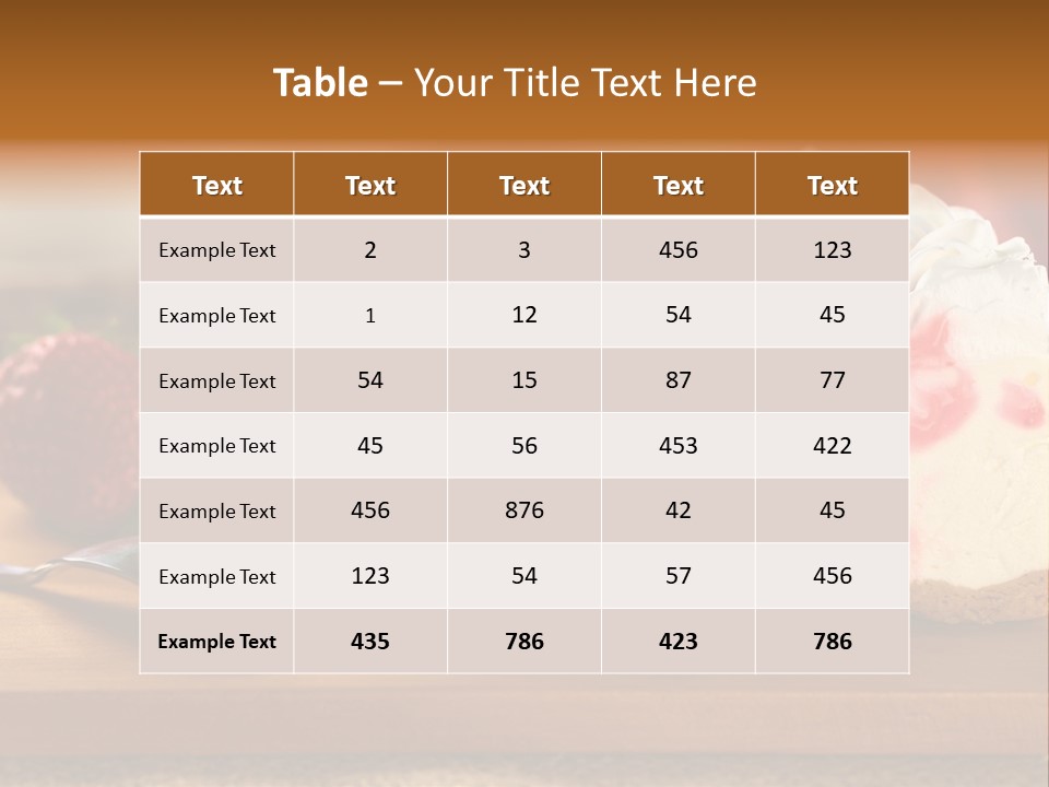 Slice Sweet Cheese PowerPoint Template