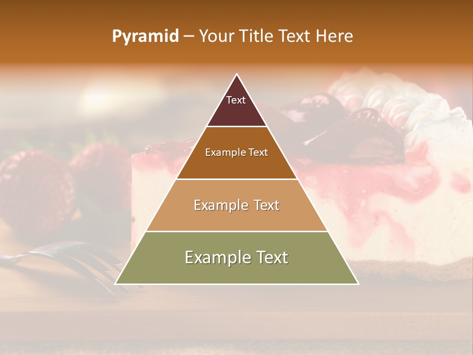 Slice Sweet Cheese PowerPoint Template