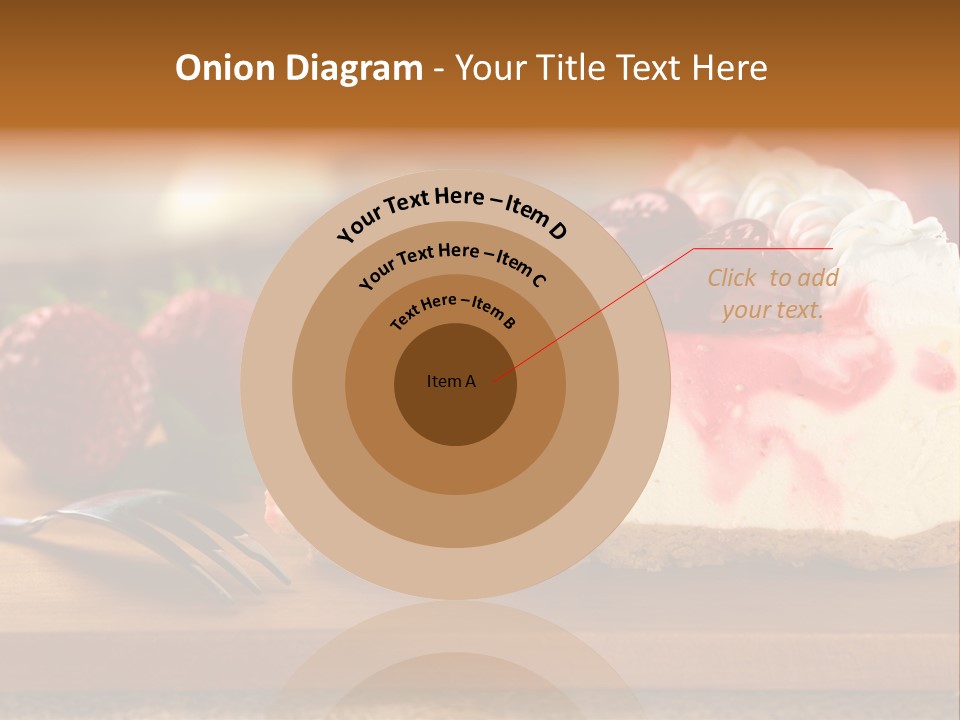 Slice Sweet Cheese PowerPoint Template