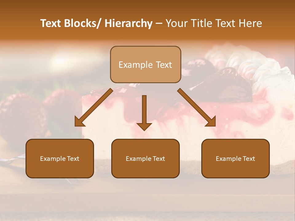 Slice Sweet Cheese PowerPoint Template