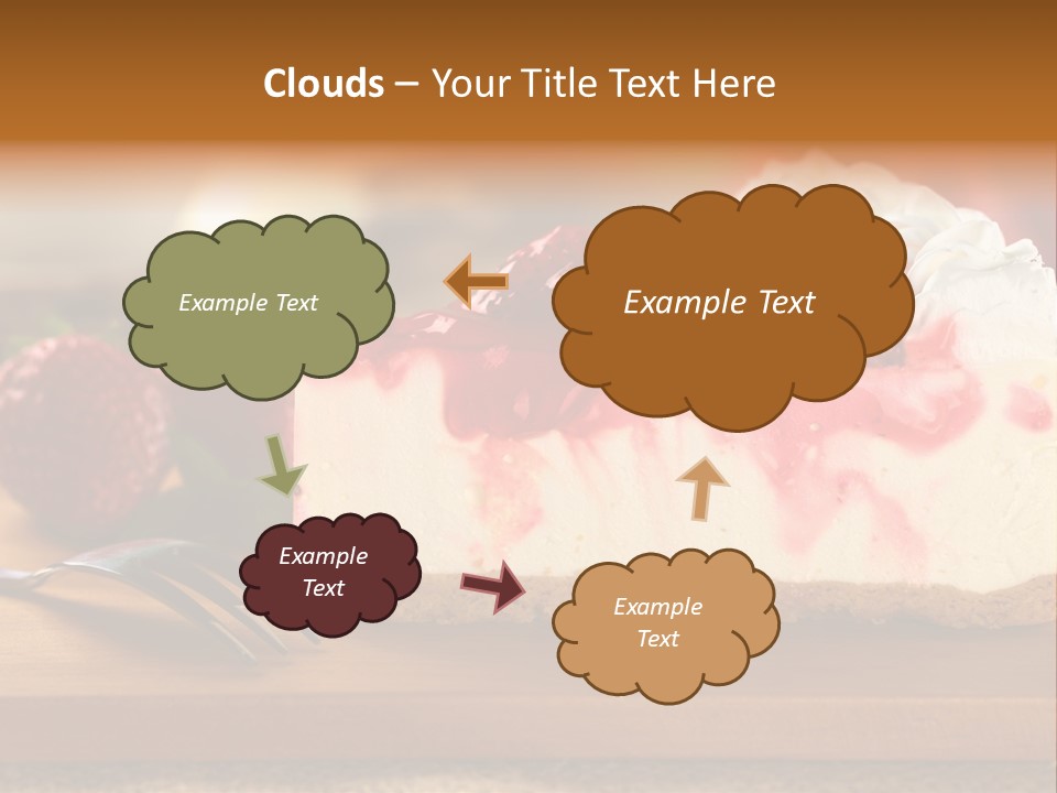 Slice Sweet Cheese PowerPoint Template