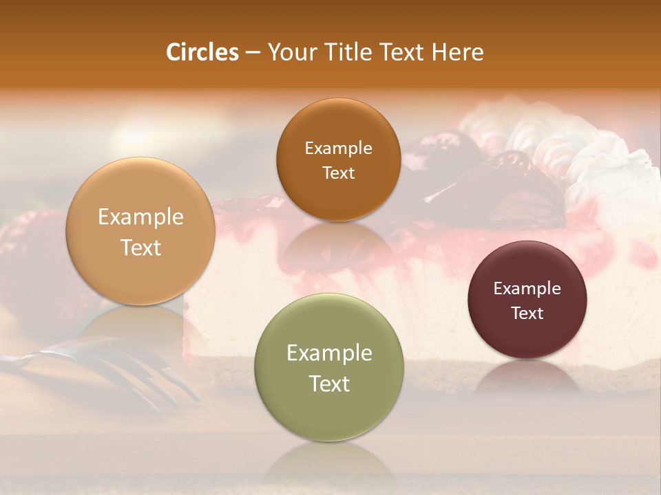 Slice Sweet Cheese PowerPoint Template