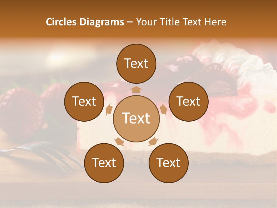 Slice Sweet Cheese PowerPoint Template