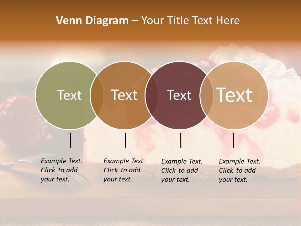 Slice Sweet Cheese PowerPoint Template