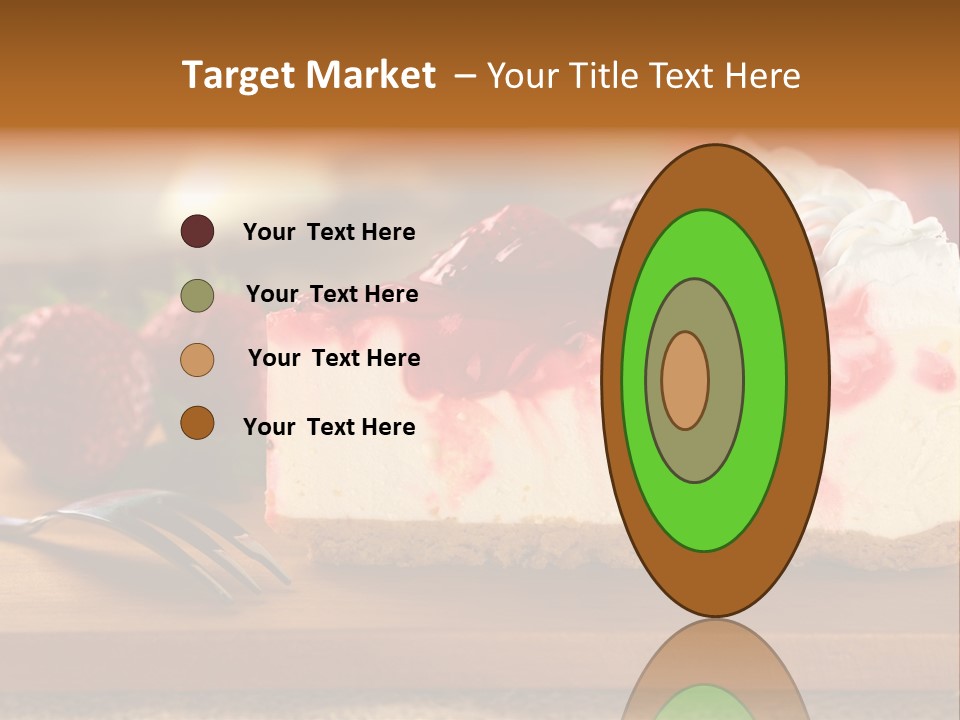 Slice Sweet Cheese PowerPoint Template