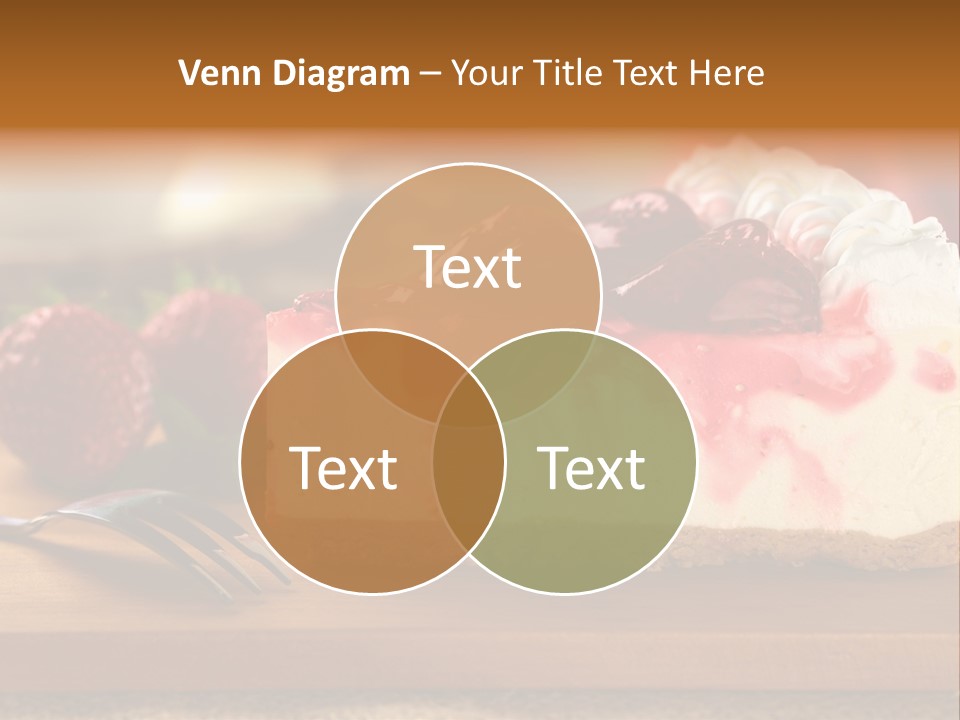 Slice Sweet Cheese PowerPoint Template