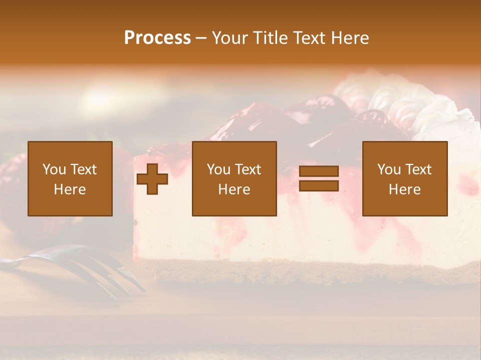 Slice Sweet Cheese PowerPoint Template