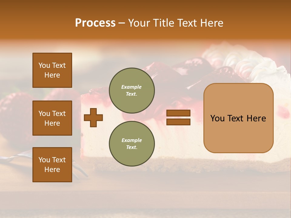 Slice Sweet Cheese PowerPoint Template