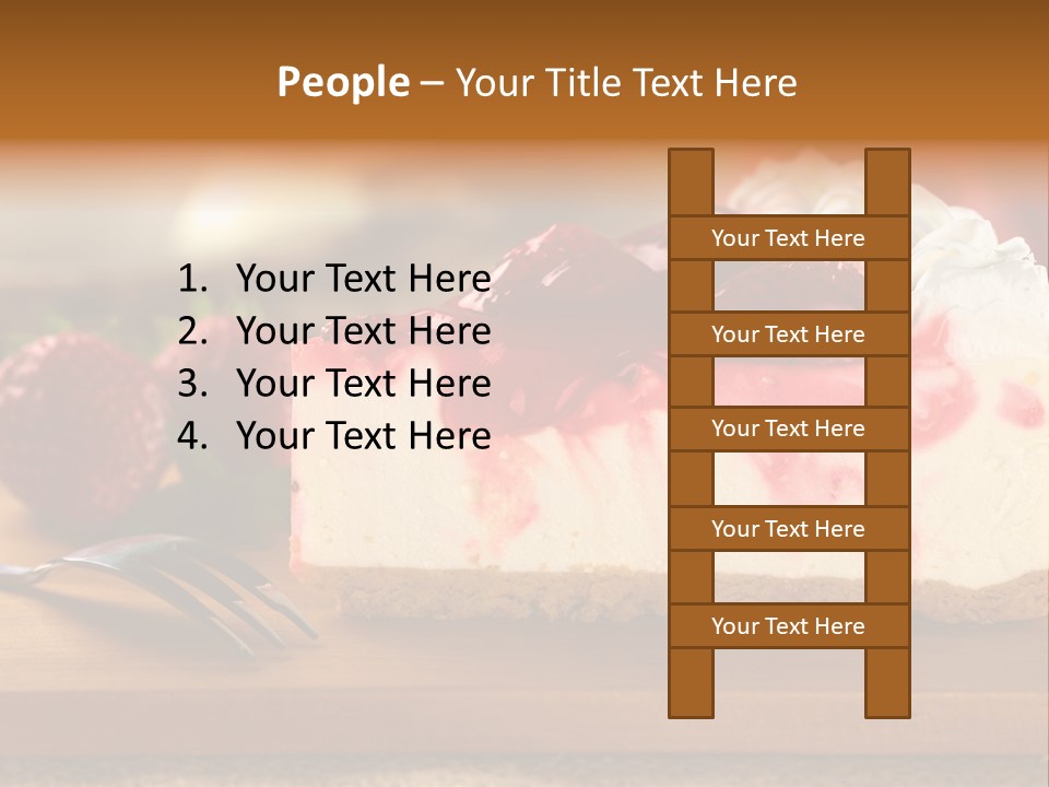 Slice Sweet Cheese PowerPoint Template