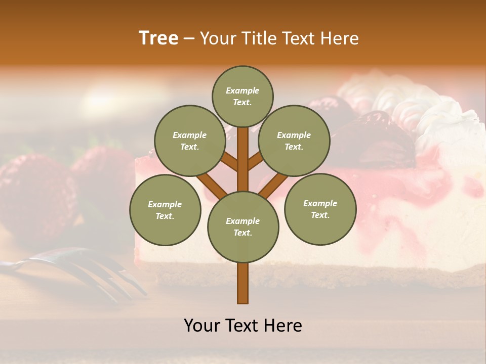 Slice Sweet Cheese PowerPoint Template