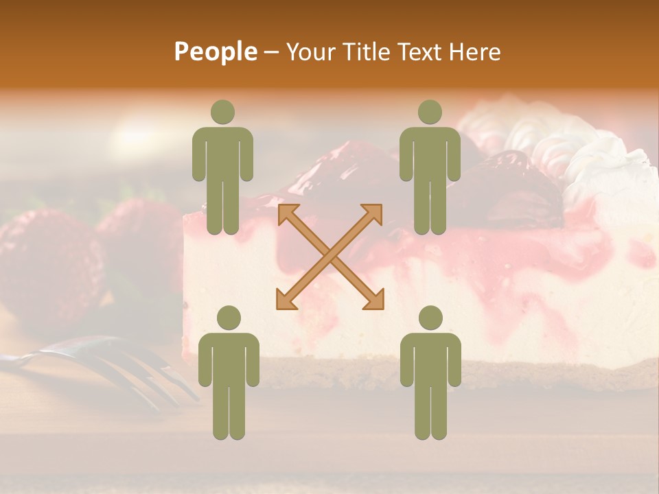 Slice Sweet Cheese PowerPoint Template