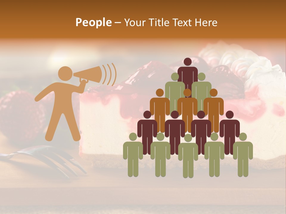 Slice Sweet Cheese PowerPoint Template