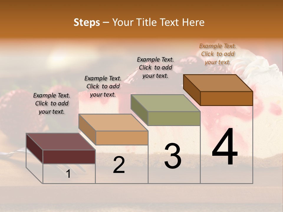 Slice Sweet Cheese PowerPoint Template