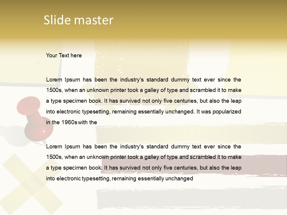 Information Bulletin Paper PowerPoint Template
