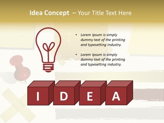 Information Bulletin Paper PowerPoint Template