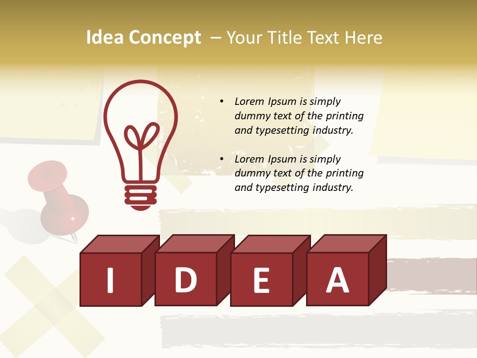 Information Bulletin Paper PowerPoint Template
