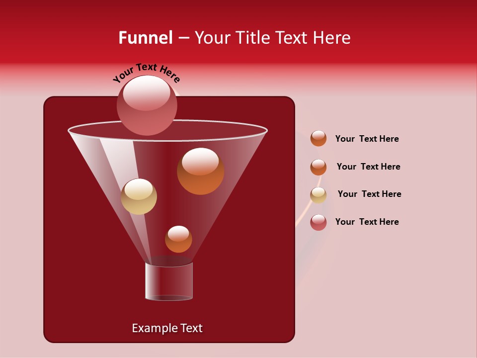 A Red Heart Shaped Candle On A Red Background PowerPoint Template