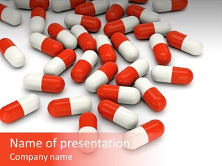 Medication Objects Pain PowerPoint Template