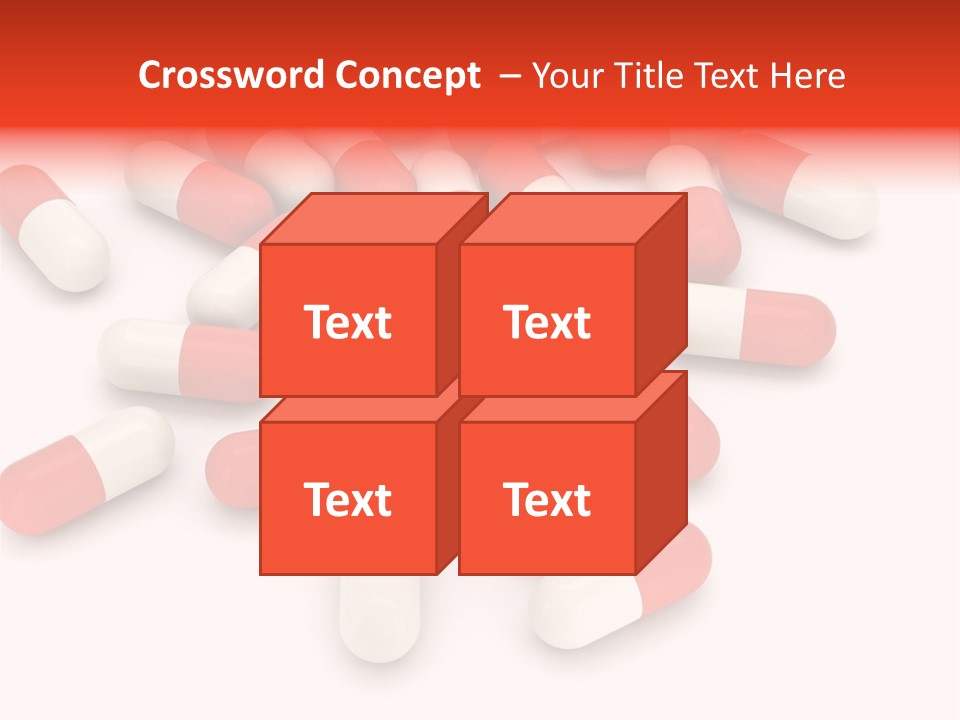 Medication Objects Pain PowerPoint Template