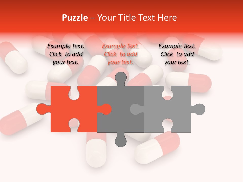 Medication Objects Pain PowerPoint Template