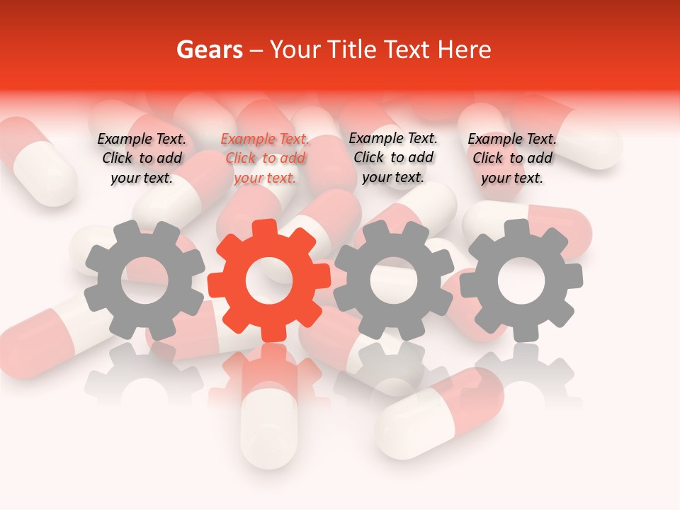 Medication Objects Pain PowerPoint Template