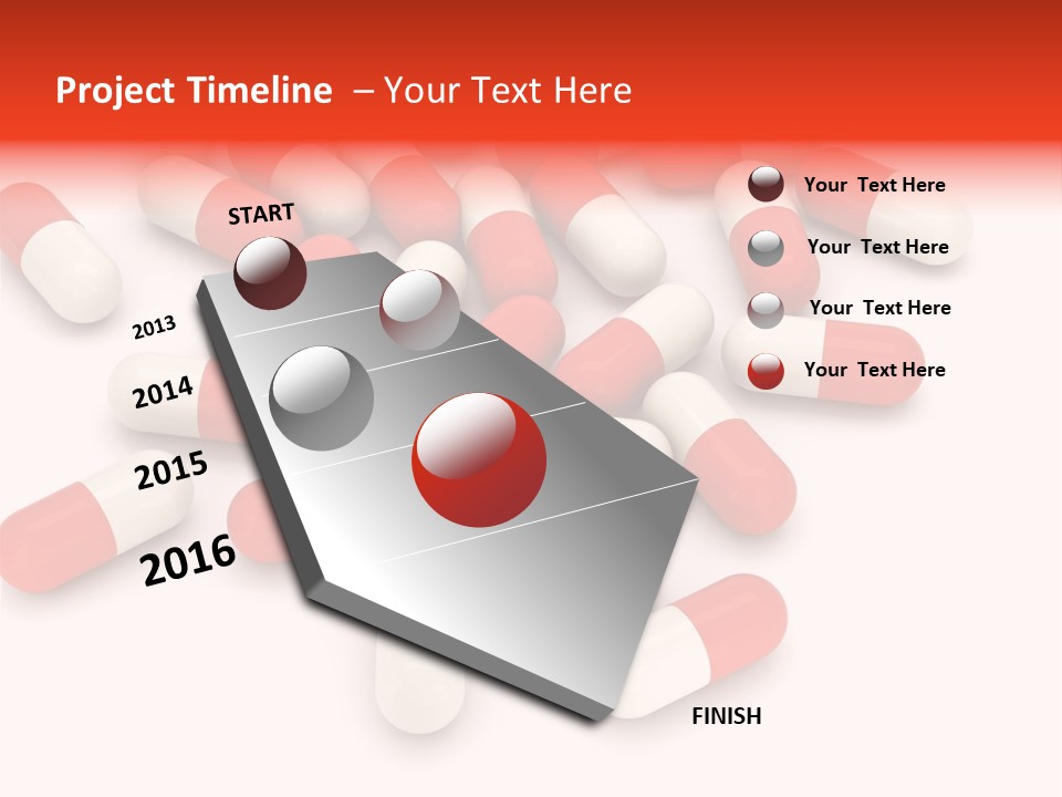 Medication Objects Pain PowerPoint Template
