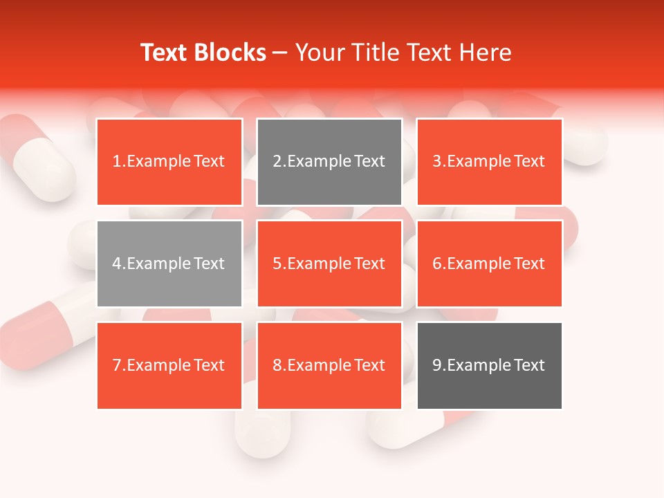 Medication Objects Pain PowerPoint Template