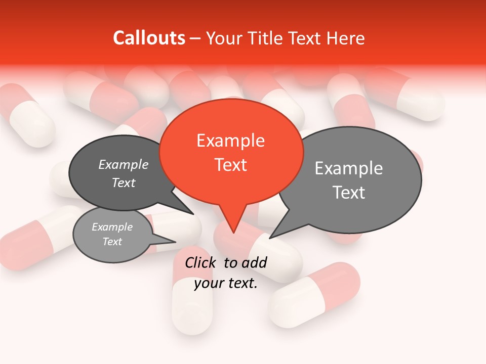 Medication Objects Pain PowerPoint Template