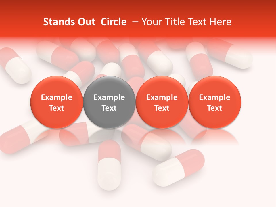 Medication Objects Pain PowerPoint Template