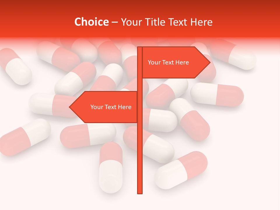 Medication Objects Pain PowerPoint Template
