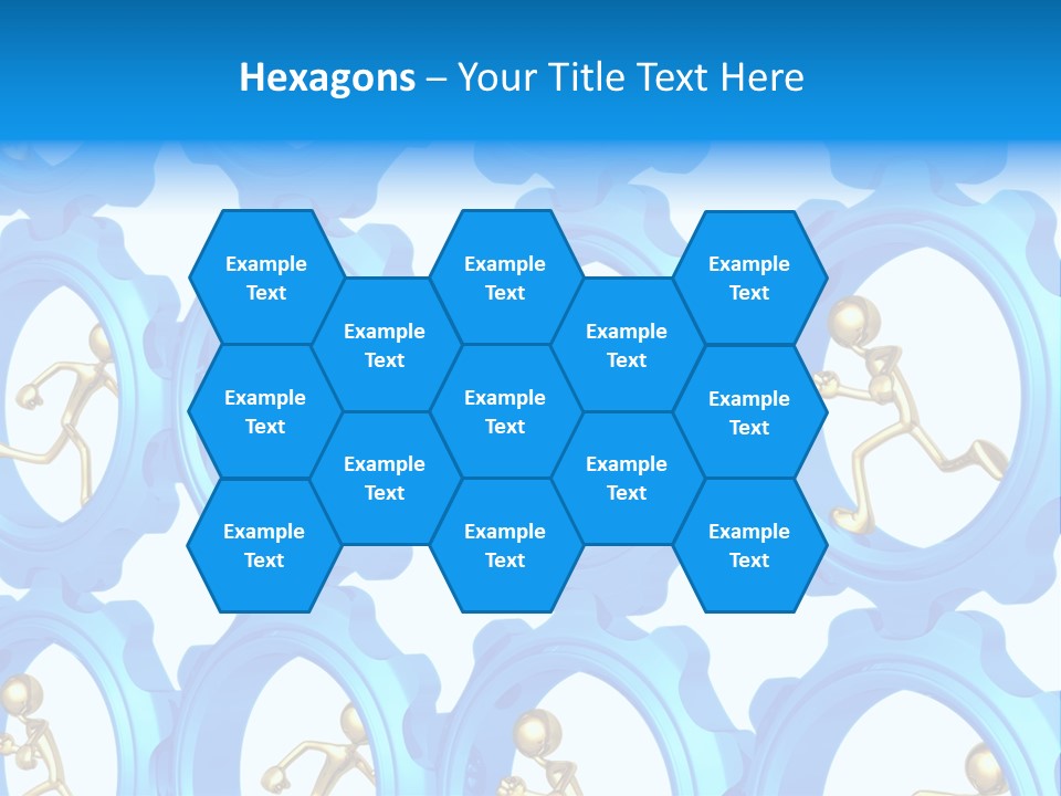 Dynamic Guys Metaphor PowerPoint Template