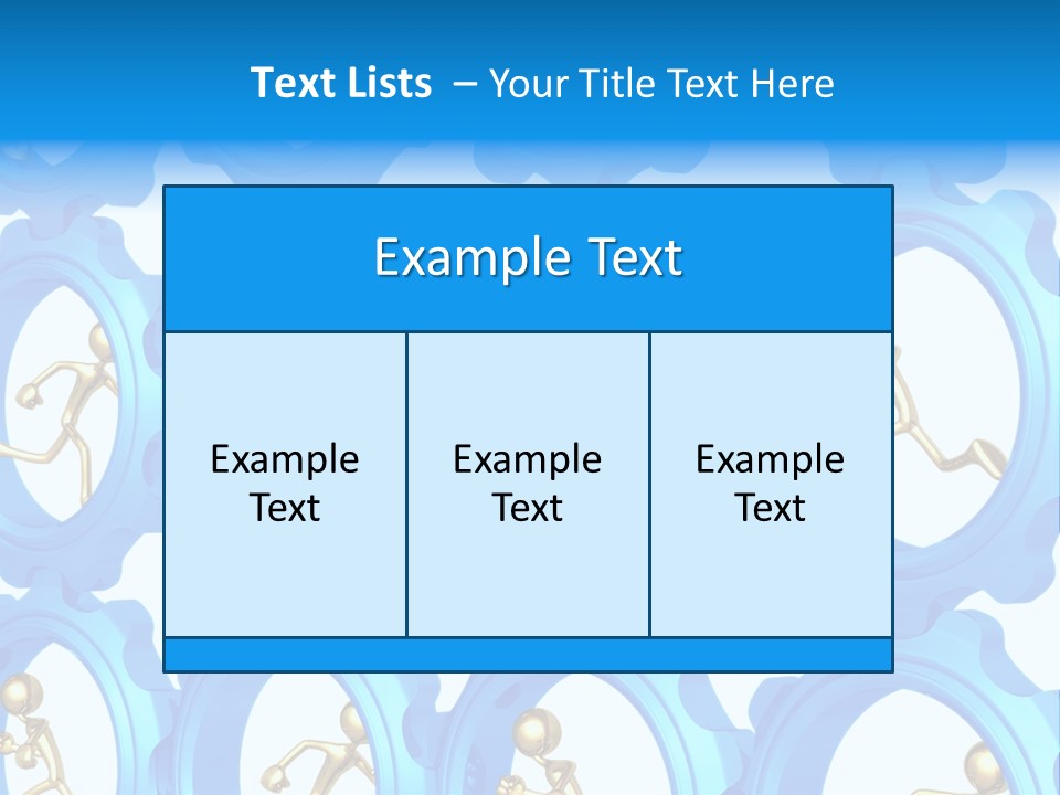 Dynamic Guys Metaphor PowerPoint Template