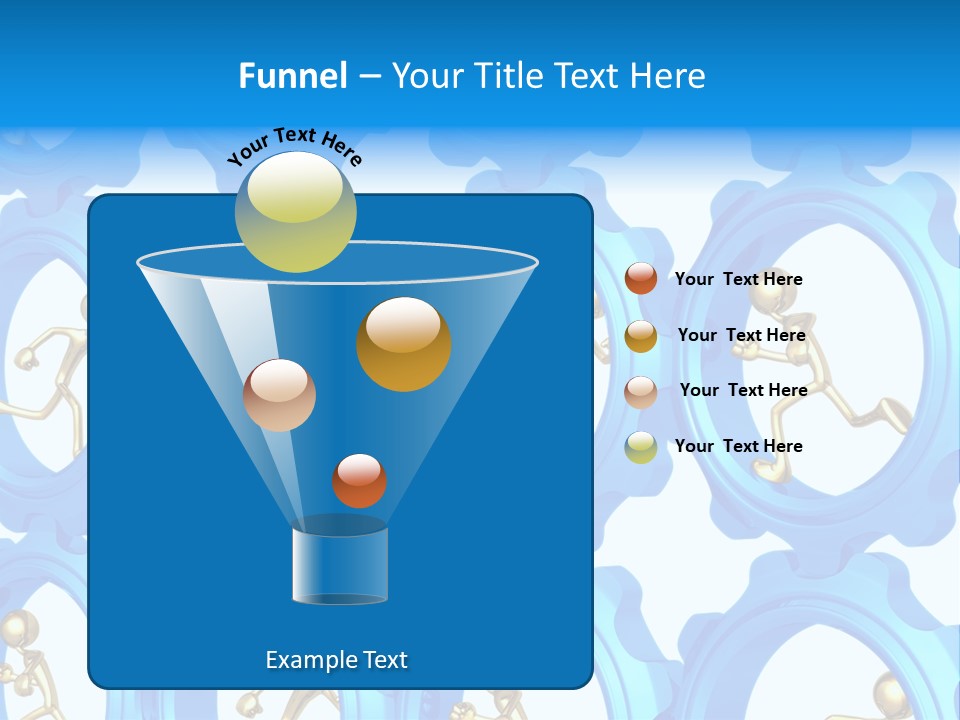 Dynamic Guys Metaphor PowerPoint Template