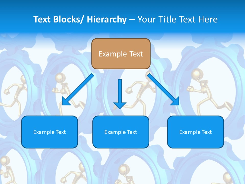 Dynamic Guys Metaphor PowerPoint Template