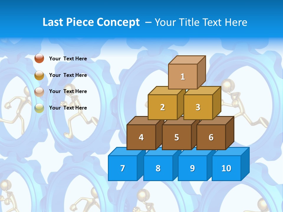 Dynamic Guys Metaphor PowerPoint Template