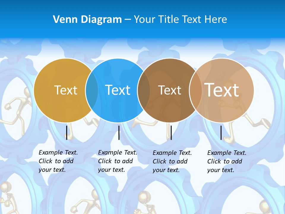 Dynamic Guys Metaphor PowerPoint Template
