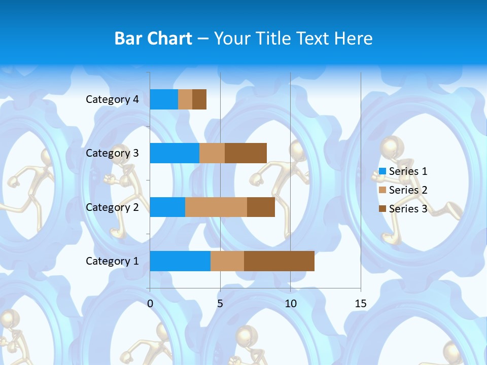 Dynamic Guys Metaphor PowerPoint Template